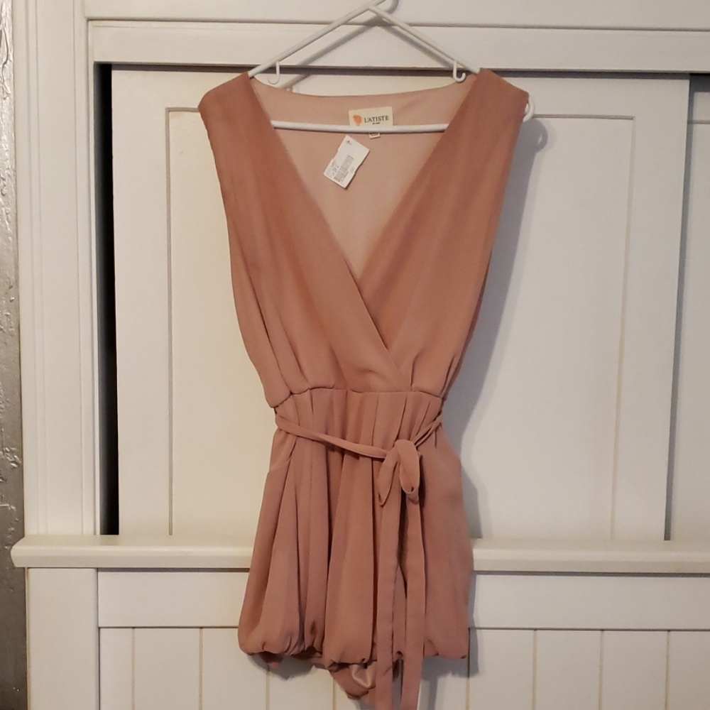 Never worn pink romper
